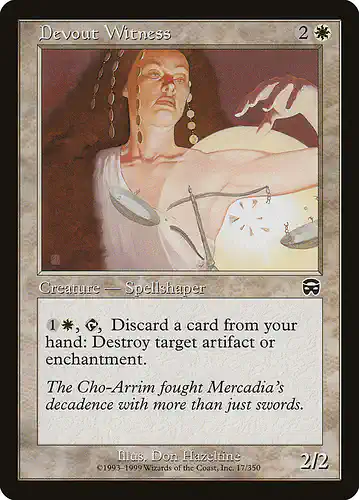 Devout Witness - mmq Spoiler
