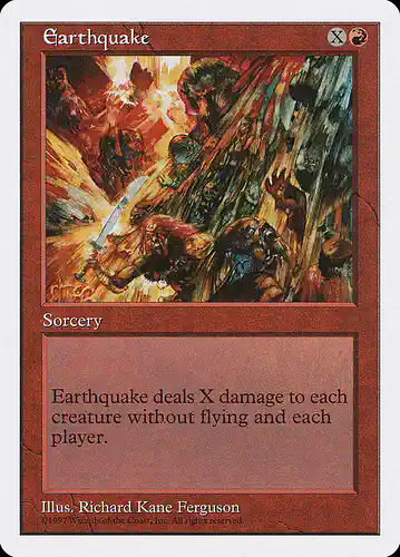 Earthquake - 5ed Spoiler