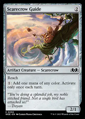 Scarecrow Guide - woe Spoiler