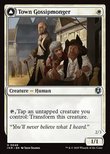 Town Gossipmonger - inr Spoiler