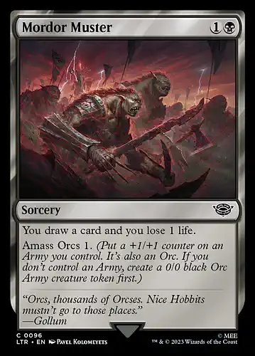 Mordor Muster - ltr Spoiler