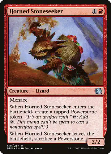 Horned Stoneseeker - bro Spoiler