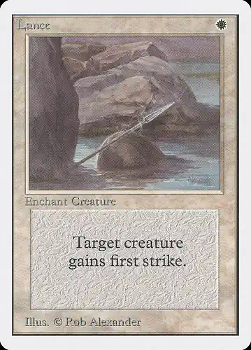 Lance - 2ed Spoiler