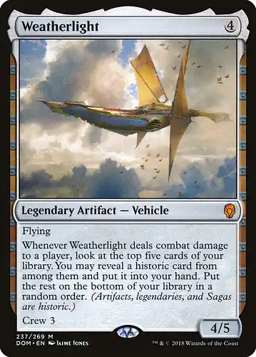 Weatherlight - dom Spoiler