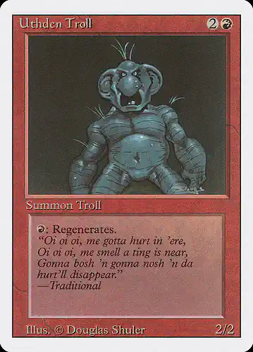 Uthden Troll - 3ed Spoiler