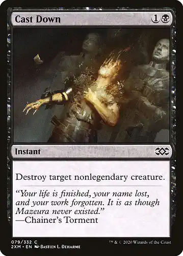 Cast Down - 2xm Spoiler