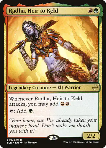Radha, Heir to Keld - tsr Spoiler