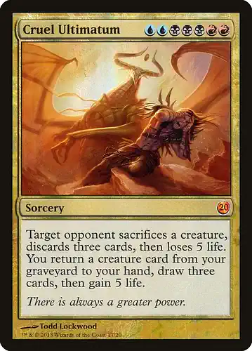 Cruel Ultimatum - v13 Spoiler