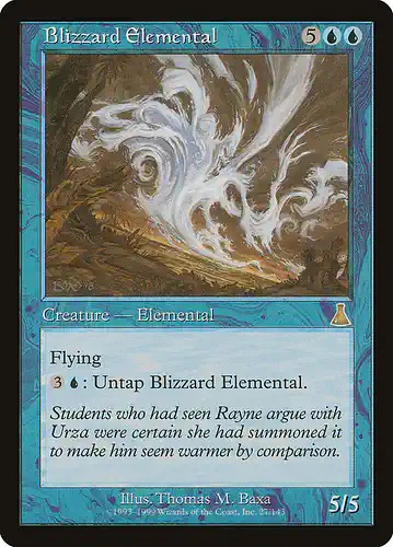 Blizzard Elemental - uds Spoiler