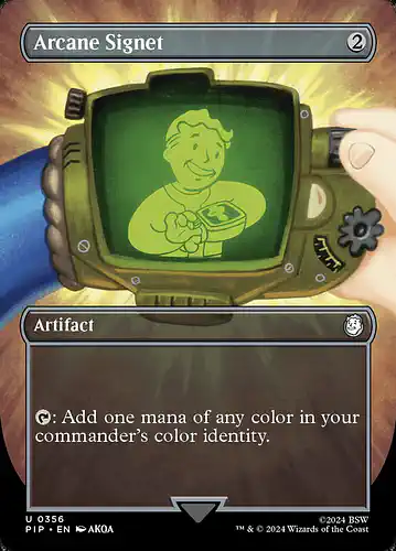 Arcane Signet - pip Spoiler