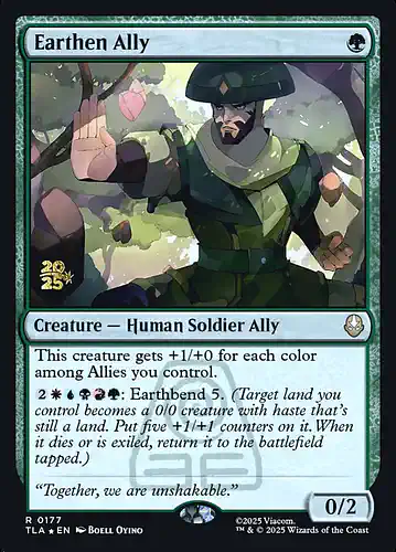 Earthen Ally - tla Spoiler
