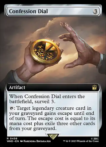 Confession Dial - who Spoiler
