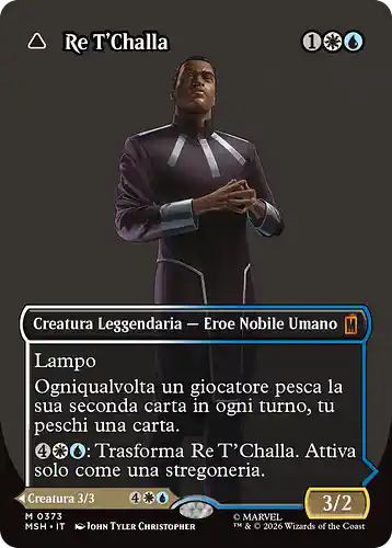 King T'Challa - msh Spoiler