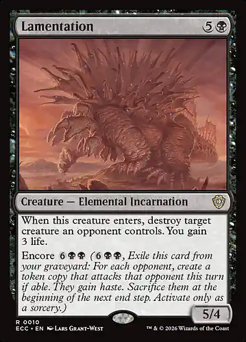 Lamentation - ecc Spoiler