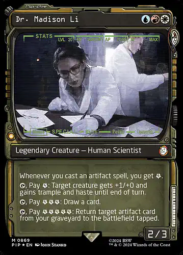 Dr. Madison Li - pip Spoiler