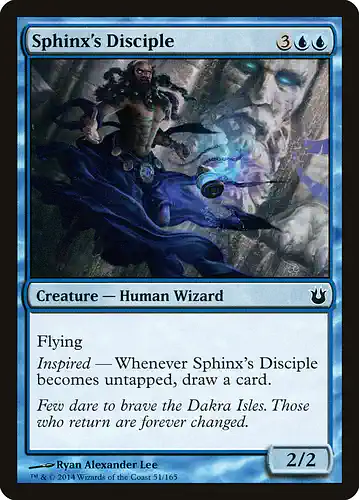 Sphinx's Disciple - bng Spoiler