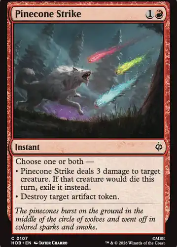Pinecone Strike - hob Spoiler