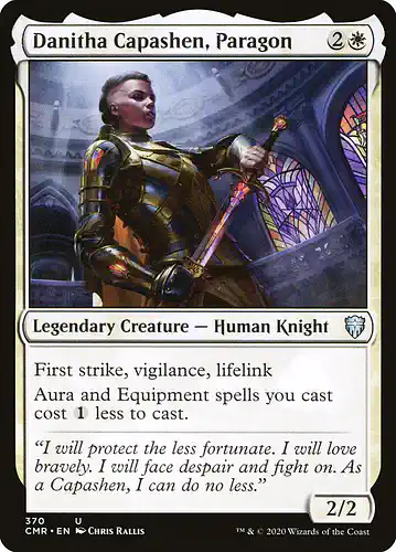 Danitha Capashen, Paragon - cmr Spoiler