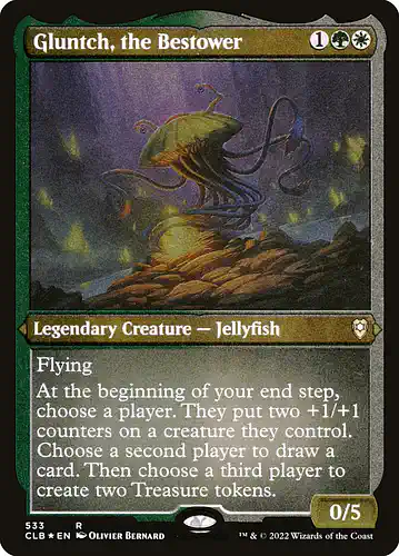 Gluntch, the Bestower - clb Spoiler