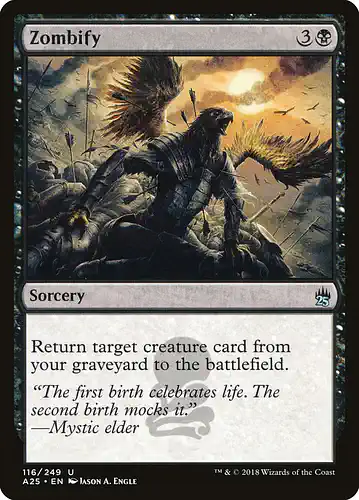 Zombify - a25 Spoiler