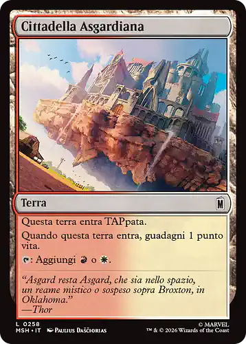 Asgardian Citadel - msh Spoiler