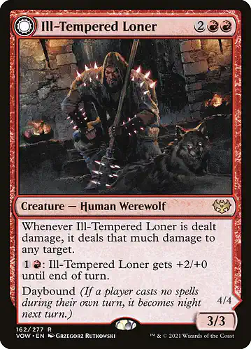 Ill-Tempered Loner - vow Spoiler