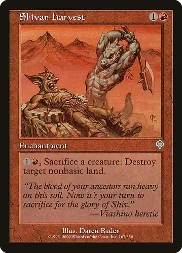 Shivan Harvest - inv Spoiler