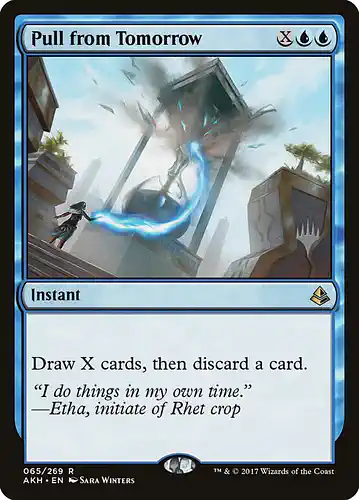 Pull from Tomorrow - akh Spoiler