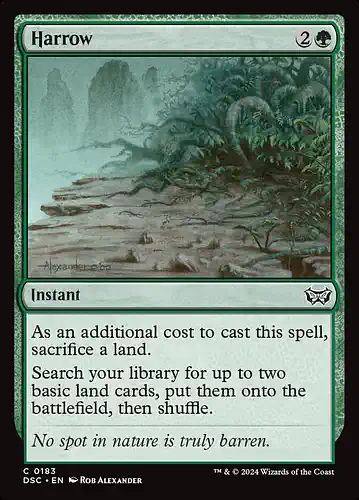 Harrow - dsc Spoiler