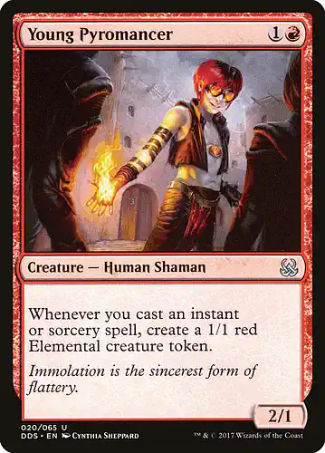 Young Pyromancer - dds Spoiler