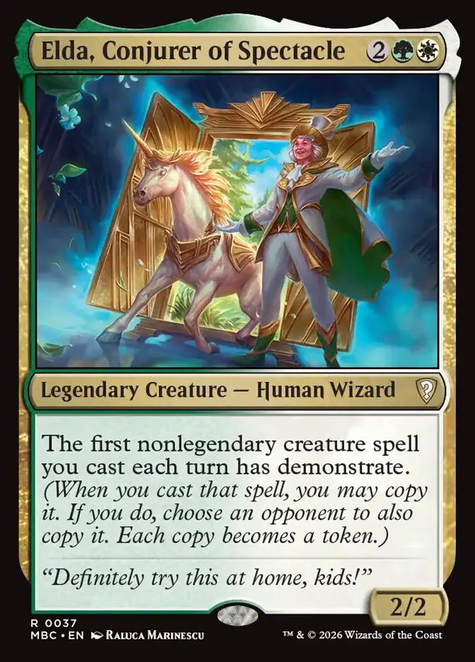 Elda, Conjurer of Spectacle