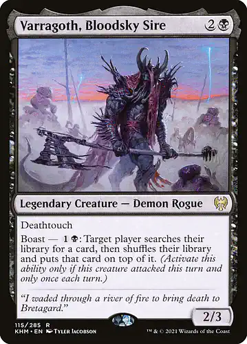 Varragoth, Bloodsky Sire - khm Spoiler