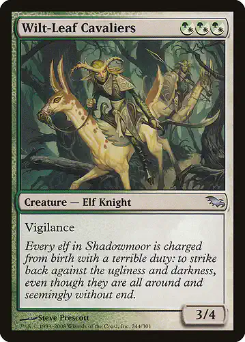 Wilt-Leaf Cavaliers - shm Spoiler