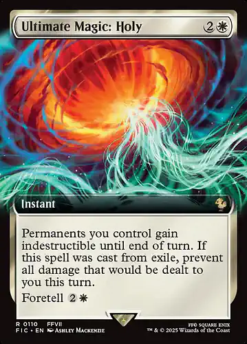 Ultimate Magic: Holy - fic Spoiler
