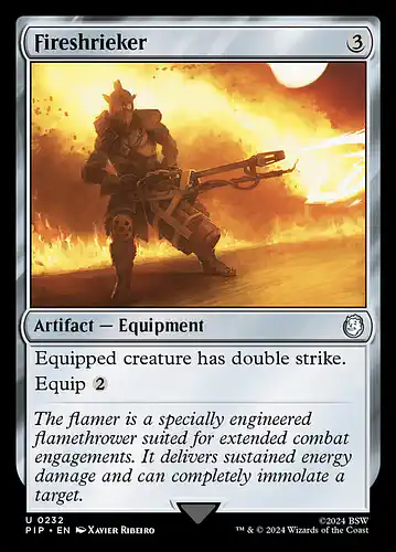 Fireshrieker - pip Spoiler