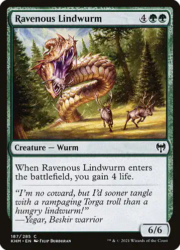 Ravenous Lindwurm - khm Spoiler