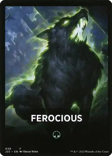 Ferocious - j22 Spoiler