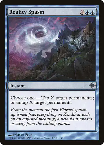Reality Spasm - roe Spoiler