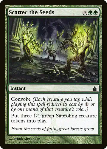 Scatter the Seeds - rav Spoiler