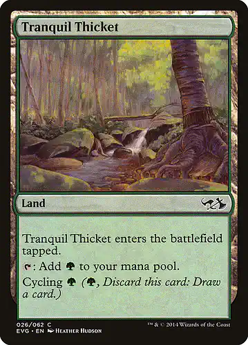 Tranquil Thicket - evg Spoiler