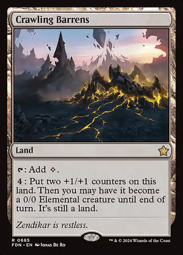 Crawling Barrens - fdn Spoiler