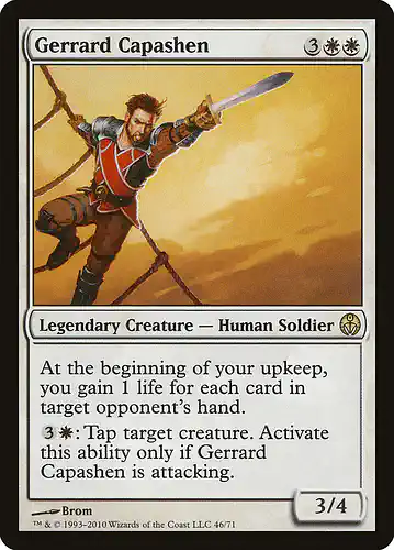 Gerrard Capashen - dde Spoiler