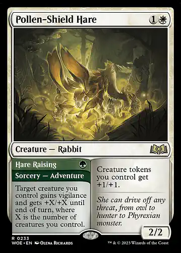 Pollen-Shield Hare - woe Spoiler