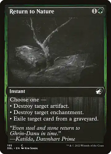 Return to Nature - dbl Spoiler