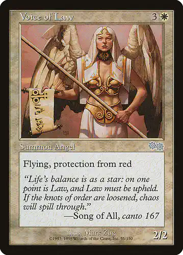 Voice of Law - usg Spoiler