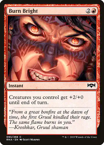 Burn Bright - rna Spoiler
