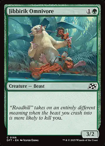 Jibbirik Omnivore - dft Spoiler