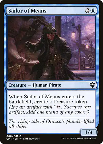 Sailor of Means - cmr Spoiler