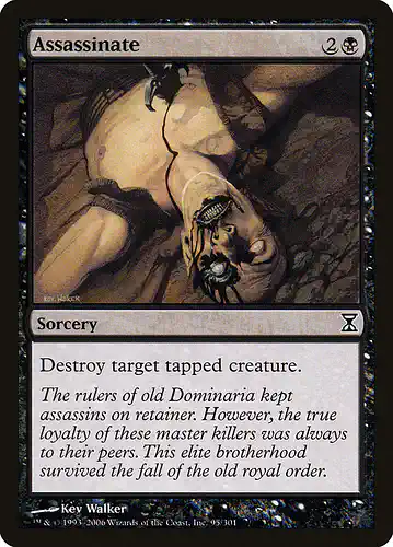 Assassinate - tsp Spoiler