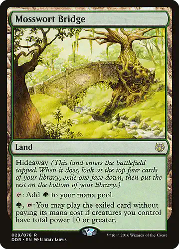 Mosswort Bridge - ddr Spoiler